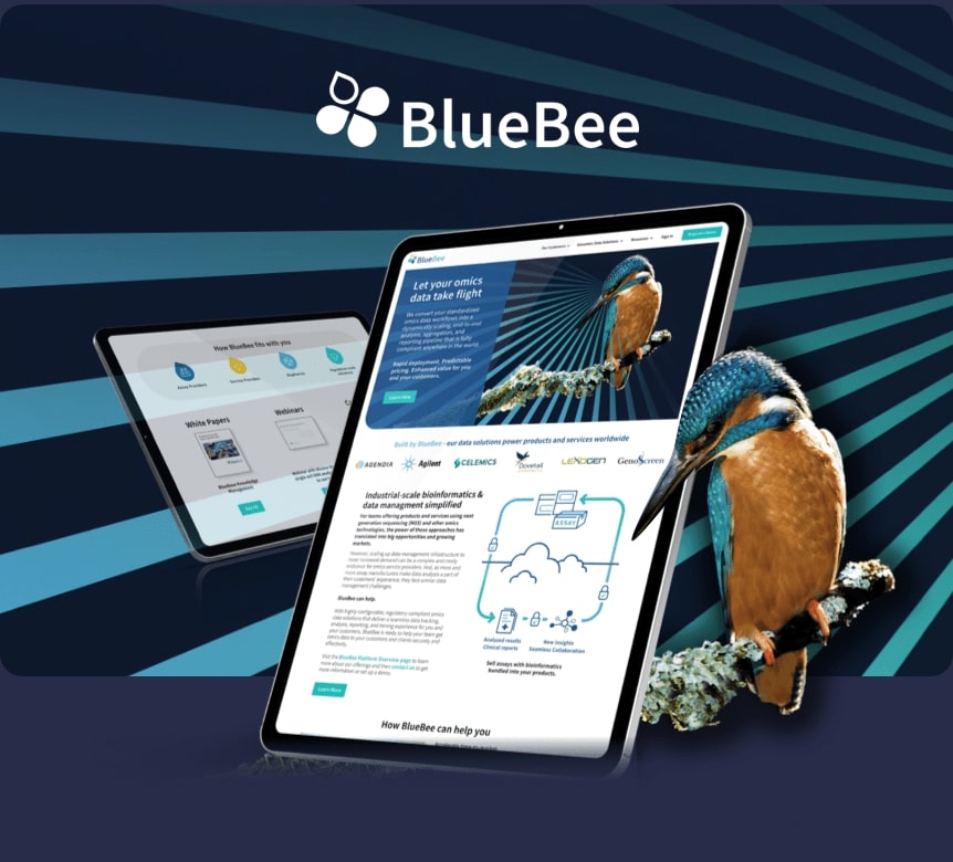 Life Science Digital Marketing Case Study - Bluebee